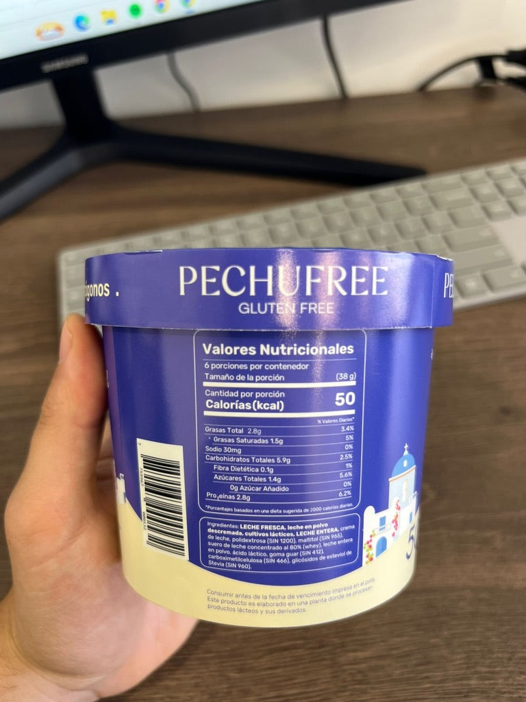 Frozen Yogurt Griego - ZubZero Collab 500ml